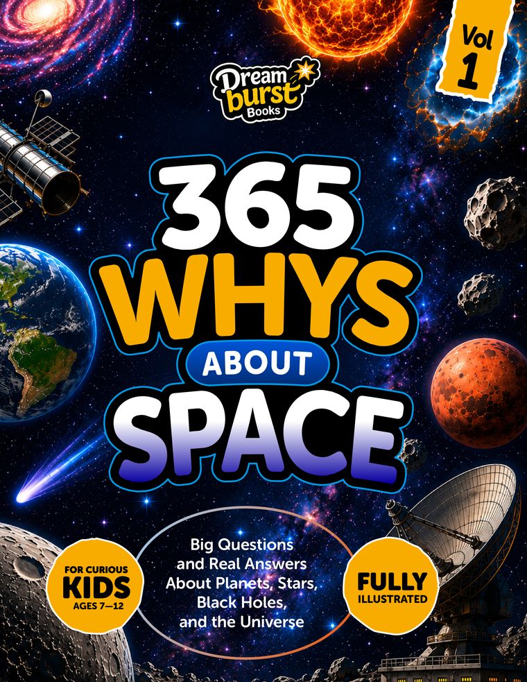 365 Whys About Space, Volume 1 — book cover